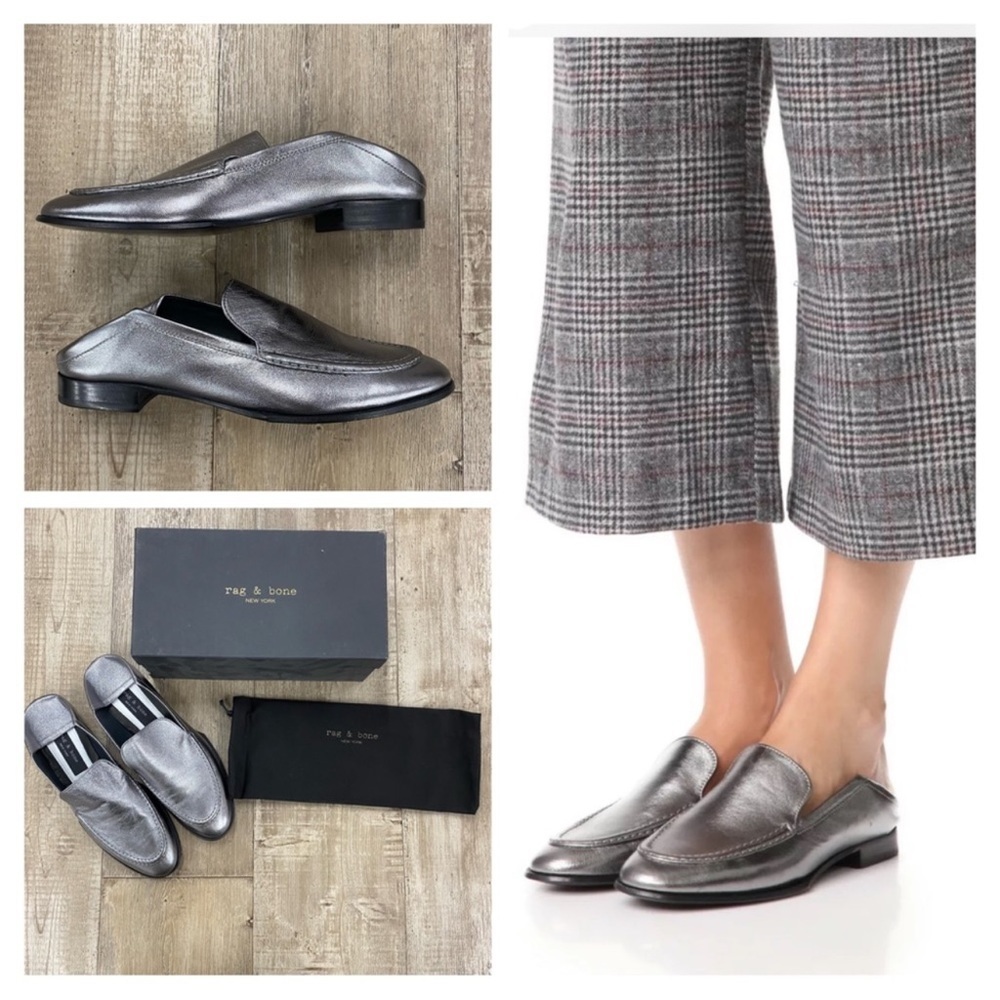 RAG & BONE | Alix Convertible Loafer in Gunmetal